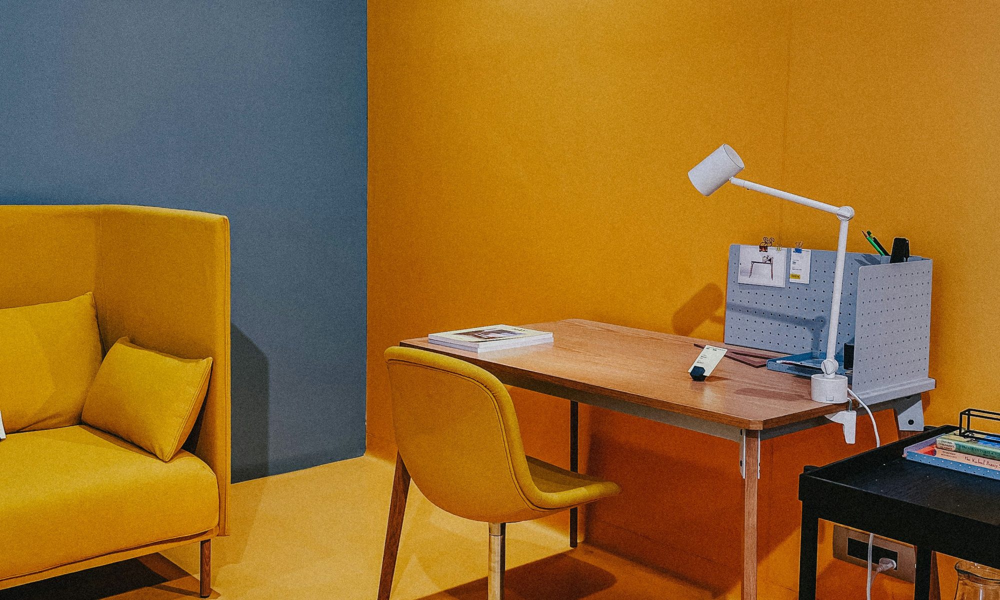 Midcentury modern space